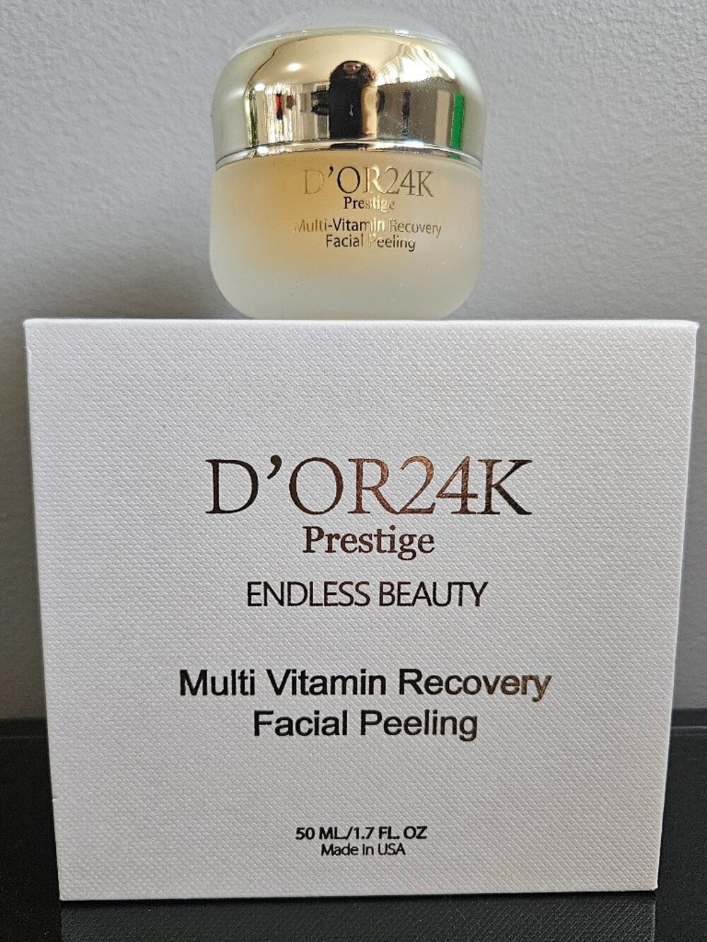 D'OR 24K MULTI-VITAMIN RECOVERY FACIAL PEELING-1.7 fl oz /50 ml-BRAND NEW-SEALED